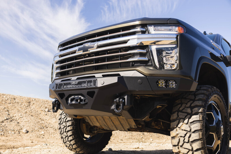 Chevrolet Silverado 3500 Front Bumper - DV8 Offroad - Spec Series - Micro-Texture Black - `20-`23